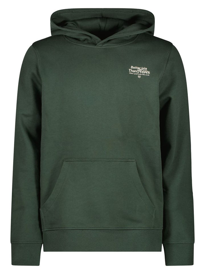 Cars Jeans Hoodie "Dukey" in Dunkelgrün - 70% | Größe 3XL | Herren-sweatshirts-jacken