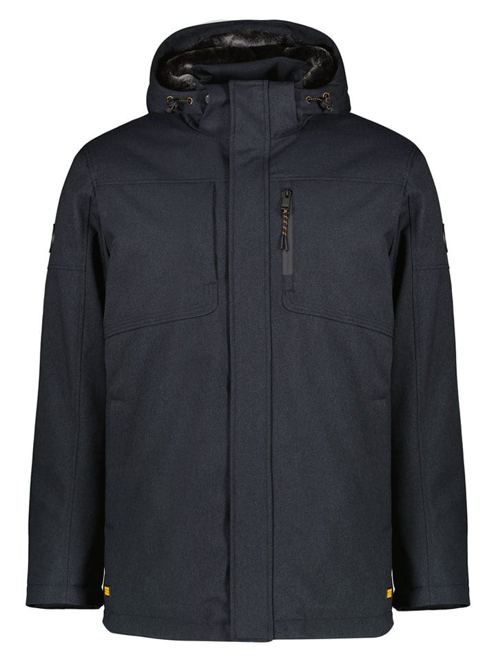 Cars Jeans Übergangsjacke "Rocko" in Anthrazit - 64% | Größe M | Herren-plussize