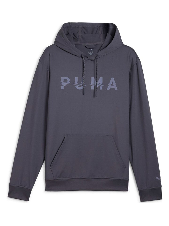 Puma Funktionshoodie "Cloudspun" in Anthrazit - 55% | Größe XL | Herren-sportshirts