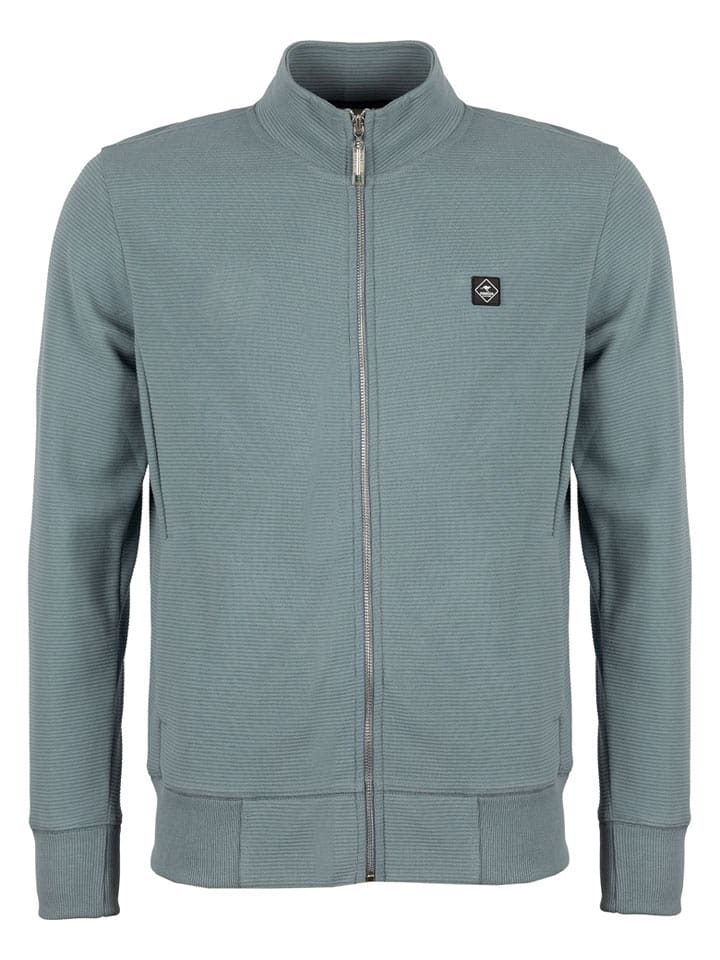 Roadsign Sweatjacke in Türkis - 50% | Größe XXL | Herren-sweatshirts-jacken