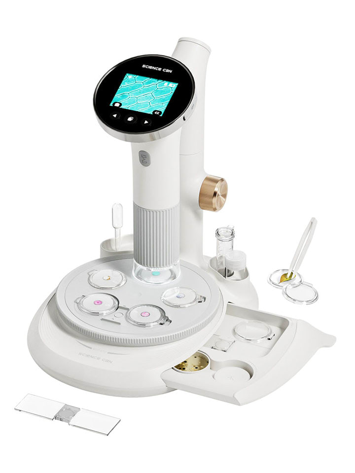 Science Can Mikroskop "400 Vision" in Weiß - ab 8 Jahren - 20% | Experimentieren-spielzeug