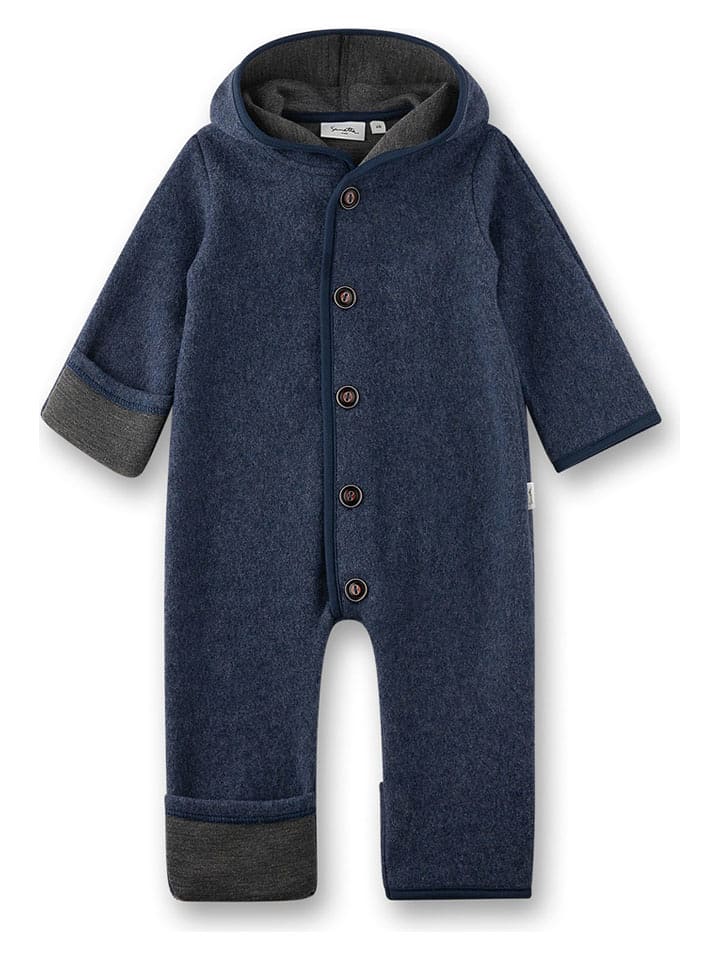 Sanetta Kidswear Overall in Dunkelblau - 50% | Größe 80 | Babyoveralls