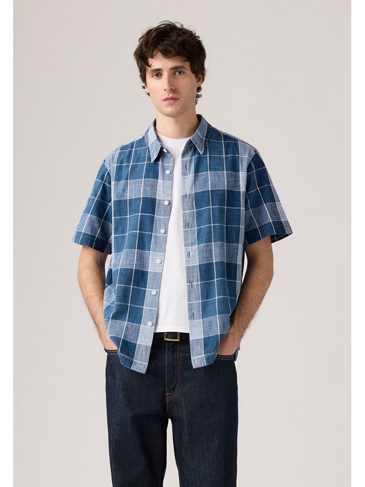 Levi's Hemd in Blau - 56% | Größe XL | Herren-plussize