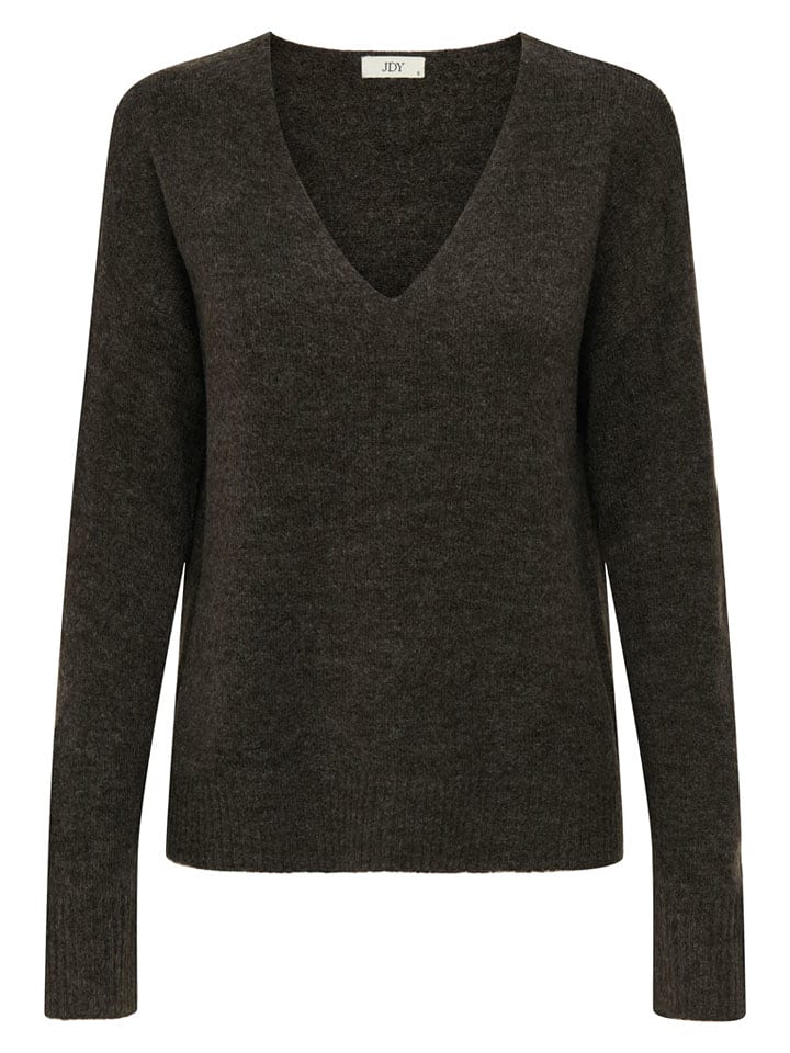 JDY Pullover "Elanora" in Braun - 44% | Größe M | Damen-pullover-cardigans