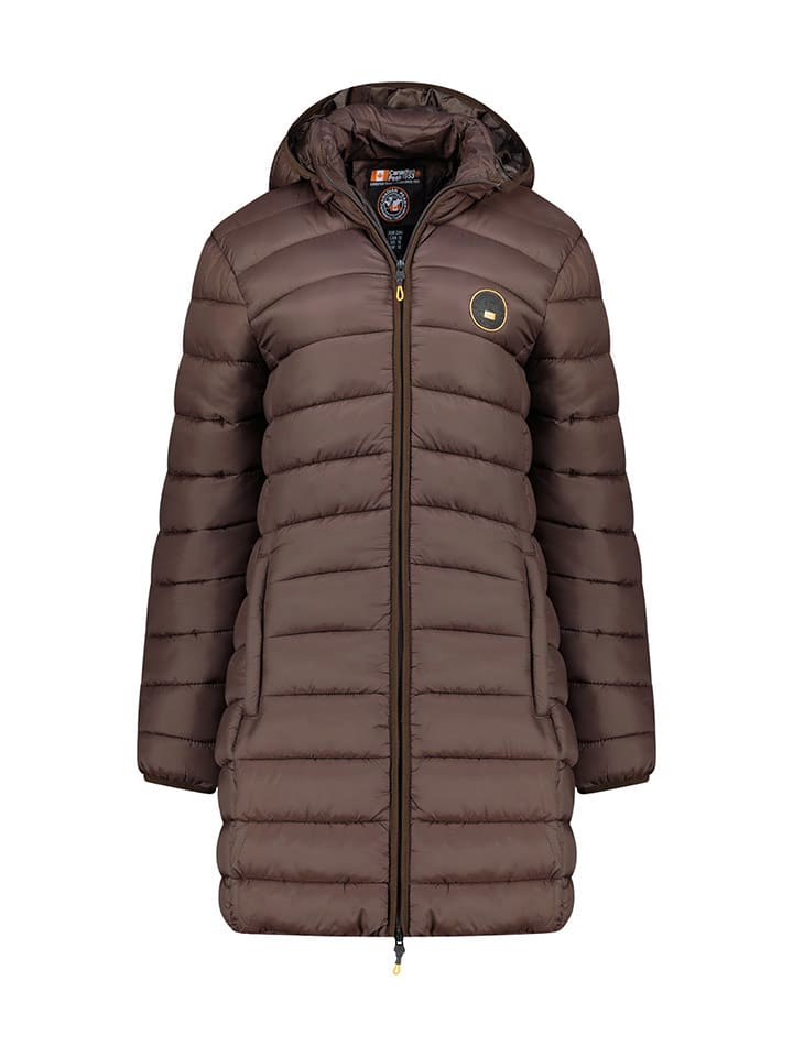 Canadian Peak Steppmantel "Atikamapeak" in Braun - 75% | Größe S | Damenjacken