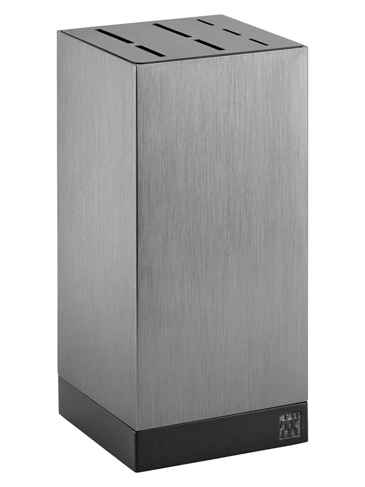Zwilling Messerblock ''Twin'' in Silber - (B)11,7 x (H)25 x (T)11,7 cm - 54% | Kuechenhelfer