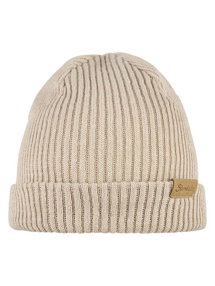 Sterntaler Czapka beanie w kolorze beżowym rozmiar: 53 cm