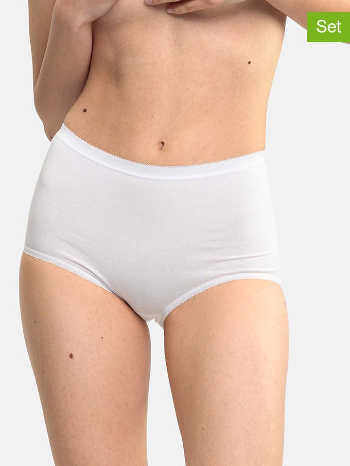 SPEIDEL 2er-Set: Taillenpantys in Weiß - 16% | Größe 48/50 | Damen-unterteile