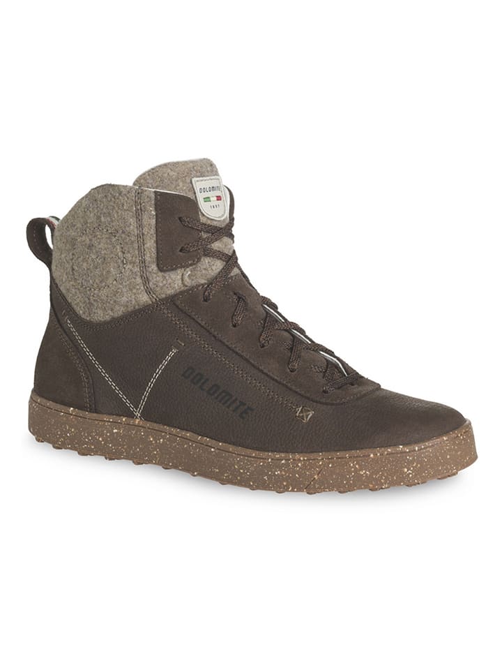 DOLOMITE Leder-Winterboots "Sorapis Winter" in Braun - 57% | Größe 44,5 | Herrenschuhe-outdoorschuhe
