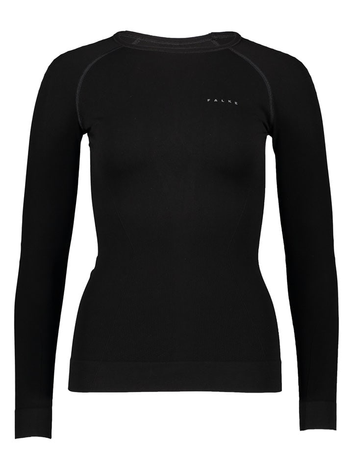 Falke Funktionsunterhemd "Maglia" in Schwarz - 51% | Größe L | Damen-sportunterwaesche