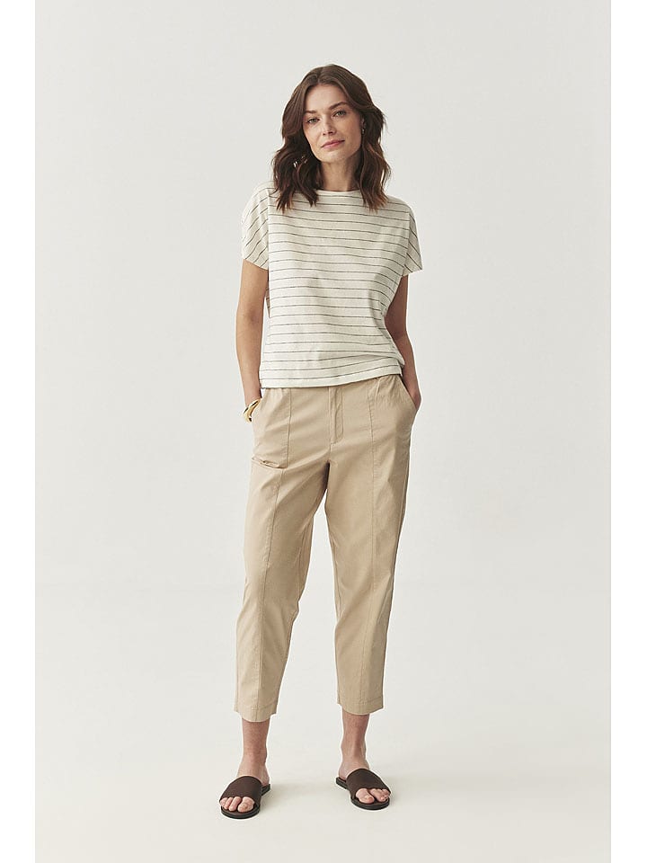 TATUUM Shirt in Weiß/ Schwarz - 57% | Größe L | Damen-tops