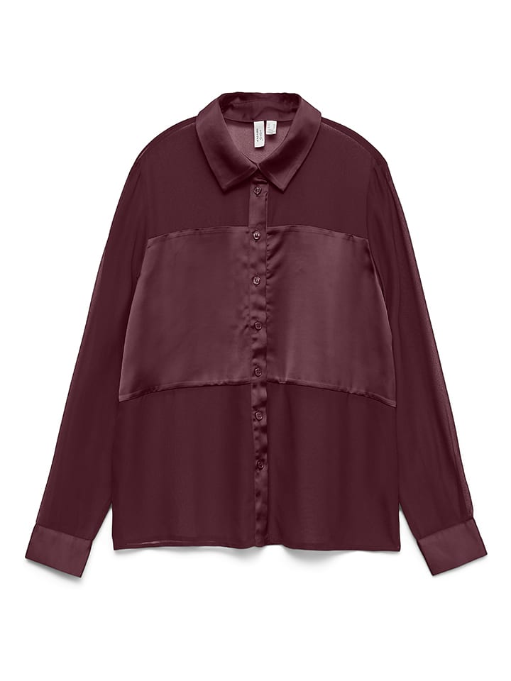 Vero Moda Bluse in Aubergine - 50% | Größe L | Damen-blusen
