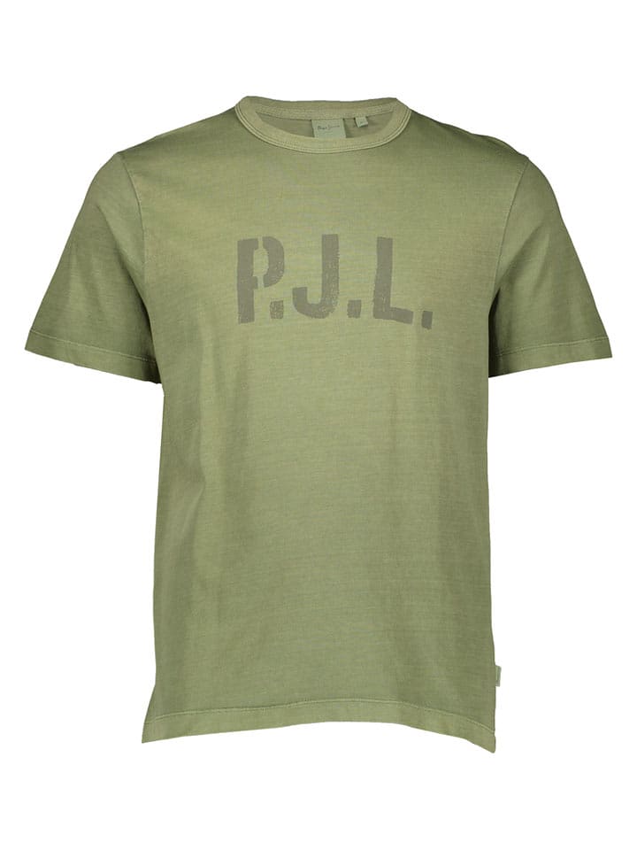 Pepe Jeans Shirt "Thyssen" in Oliv - 40% | Größe XL | Herren-plussize