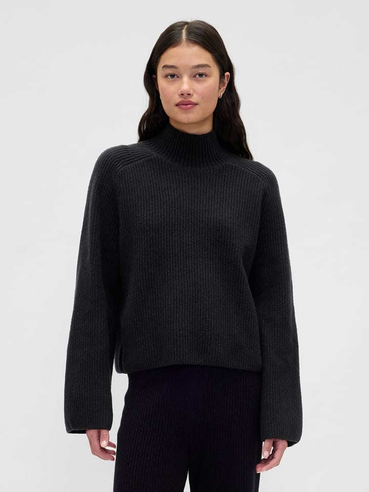 GAP Rollkragenpullover in Schwarz - 62% | Größe L | Damen-pullover-cardigans