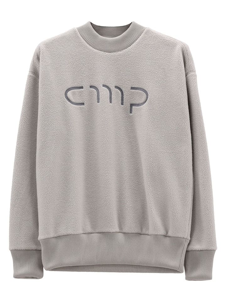 cmp Fleece-Sweatshirt in Grau - 53% | Größe M | Herren-plussize