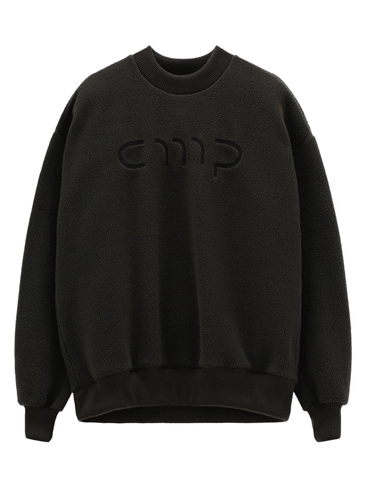 cmp Fleece-Sweatshirt in Braun - 52% | Größe XL | Herren-plussize