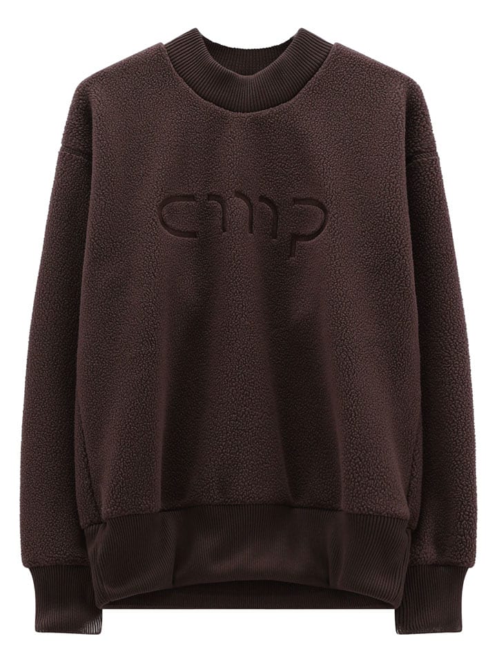 cmp Fleece-Sweatshirt in Braun - 49% | Größe M | Damen-sweatshirts-jacken