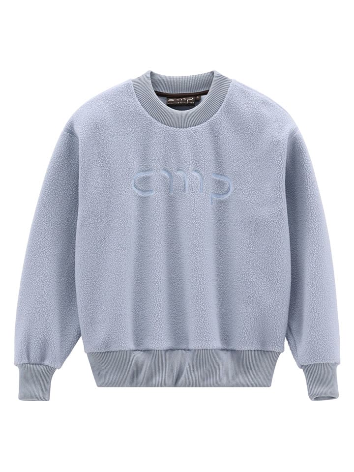 cmp Fleece-Sweatshirt in Hellblau - 51% | Größe L | Damen-sweatshirts-jacken