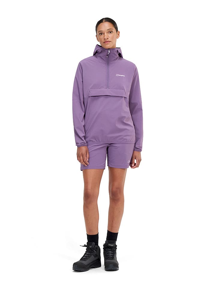 Berghaus Windbreaker "Wandermoor" in Lila - 70% | Größe 40 | Damen-outdoorjacken