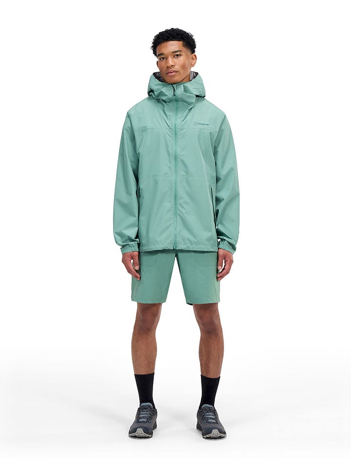 Berghaus Funktionsjacke "Deluge Pro 3.0" in Mint - 72% | Größe 46 | Herren-outdoorjacken