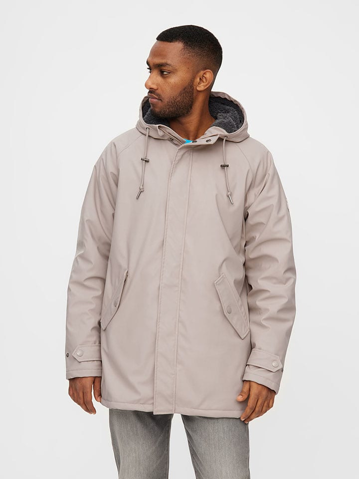Derbe Regenjacke in Beige - 47% | Größe XL | Herren-outdoorjacken