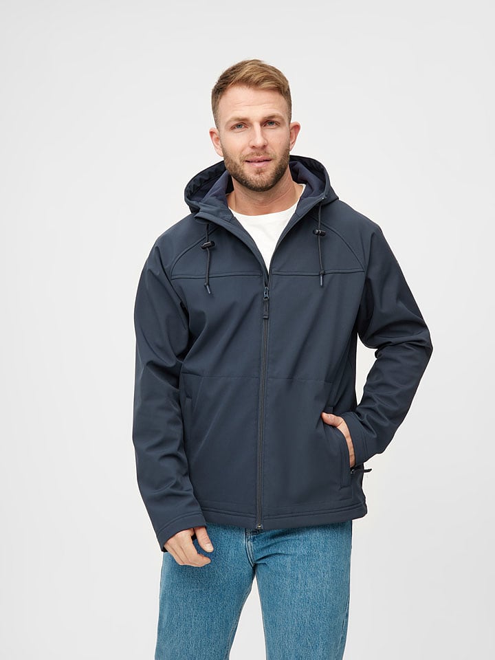 Derbe Regenjacke in Dunkelblau - 47% | Größe XL | Herren-outdoorjacken