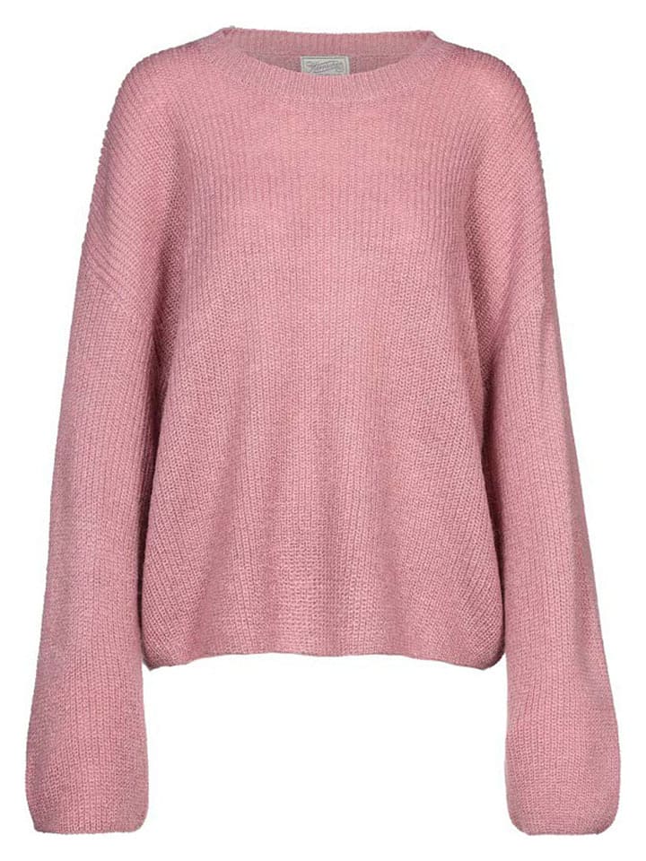 Herrlicher Pullover in Rosa - 66% | Größe L | Damen-pullover-cardigans