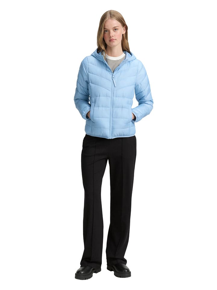 TOM TAILOR Denim Steppjacke in Hellblau - 60% | Größe S | Damenjacken