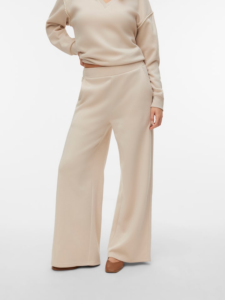 Vero Moda Sweathose in Creme - 55% | Größe L | Damenhosen