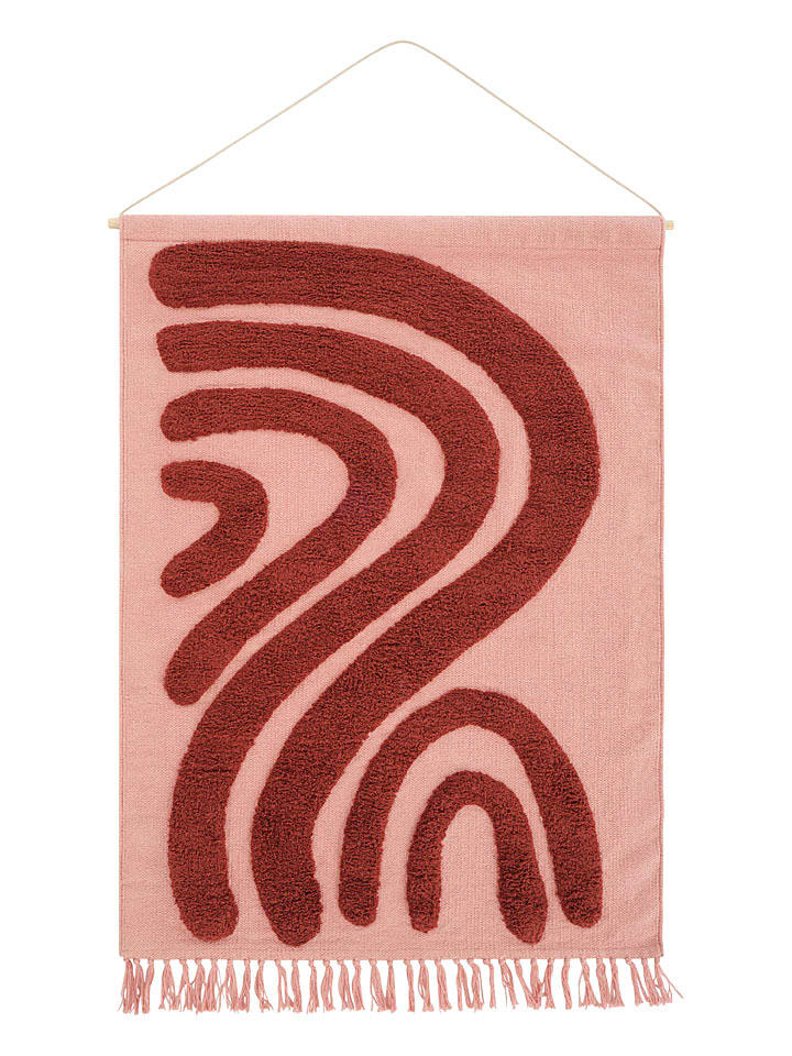 Jotex Wandteppich ''Milly'' in Rosa/ Rot - 15% | Wanddekoration