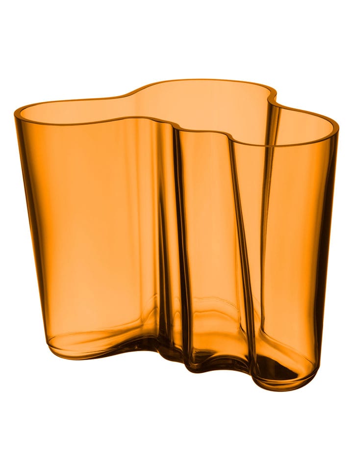 iittala Vase ''Aalto'' in Orange - (H)16 cm - 56% | Kerzen-vasen