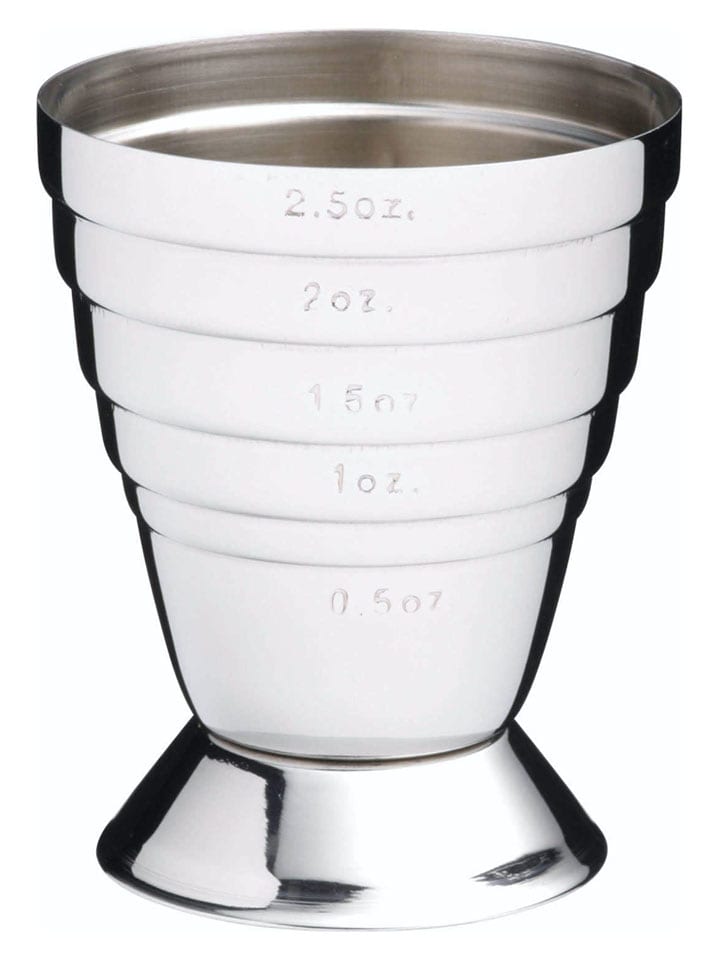 BarCraft Messbecher in Silber - 15% | Gedeckter-tisch