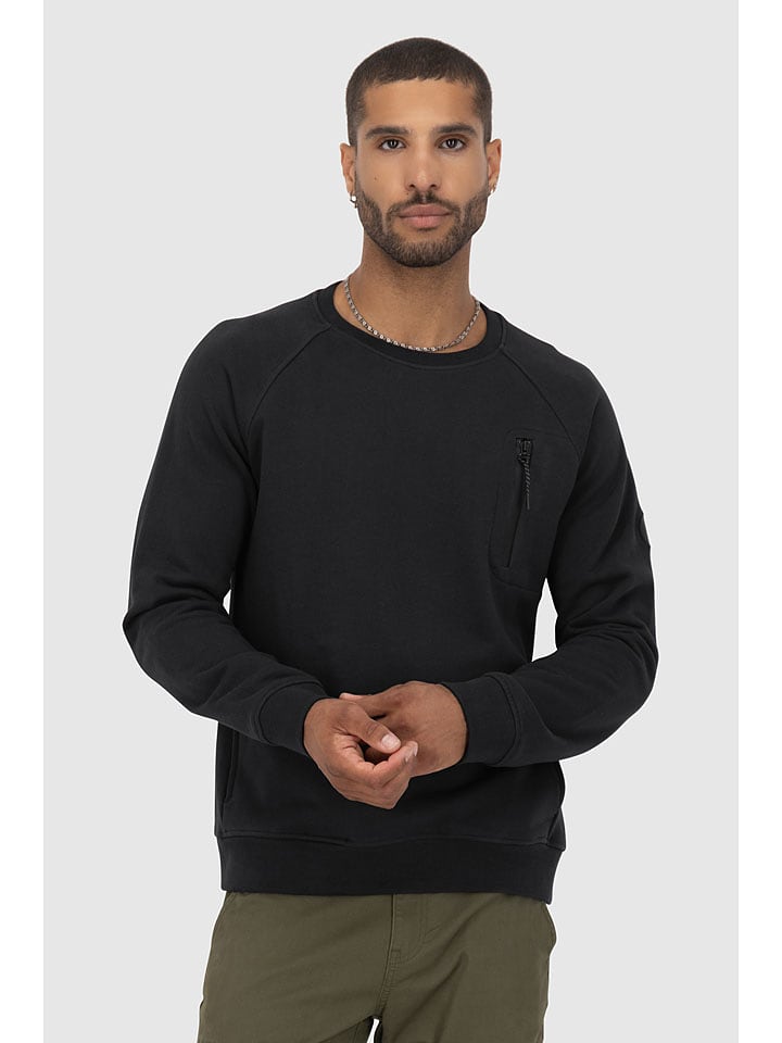 alife and kickin Sweatshirt "Fabio" in Schwarz - 62% | Größe 3XL | Herren-plussize