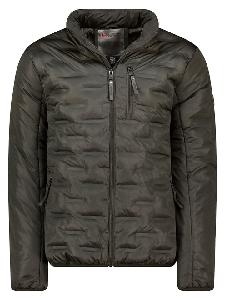 Geographical Norway Steppjacke "Curt" in Khaki - 75% | Größe 3XL | Herrenjacken
