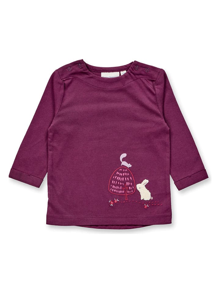 Sense Organics Longsleeve "Leja" in Aubergine - 39% | Größe 80 | Baby-langarmshirts