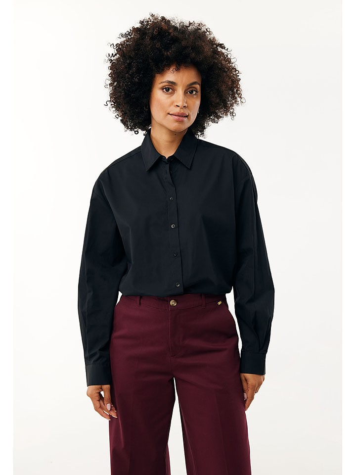 Mexx Bluse ''Rosa'' in Schwarz - 46% | Größe 38 | Damen-blusen