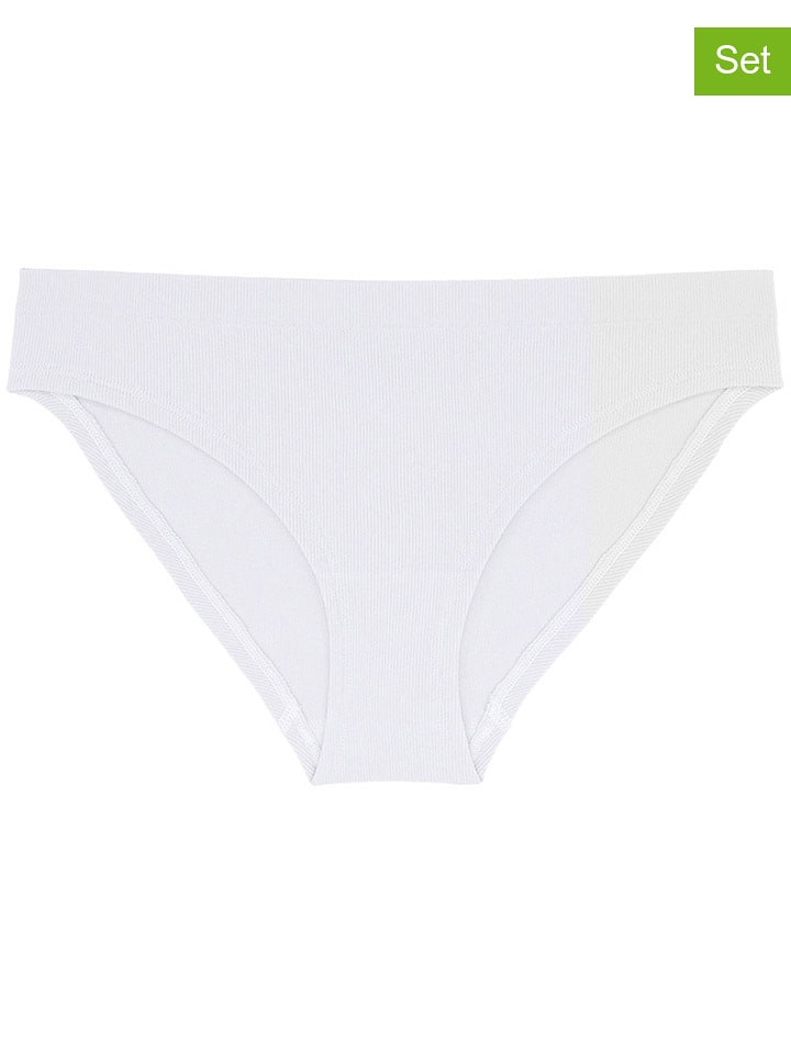 Dorina 2er-Set: Slips in Weiß - 54% | Größe L | Damen-unterteile
