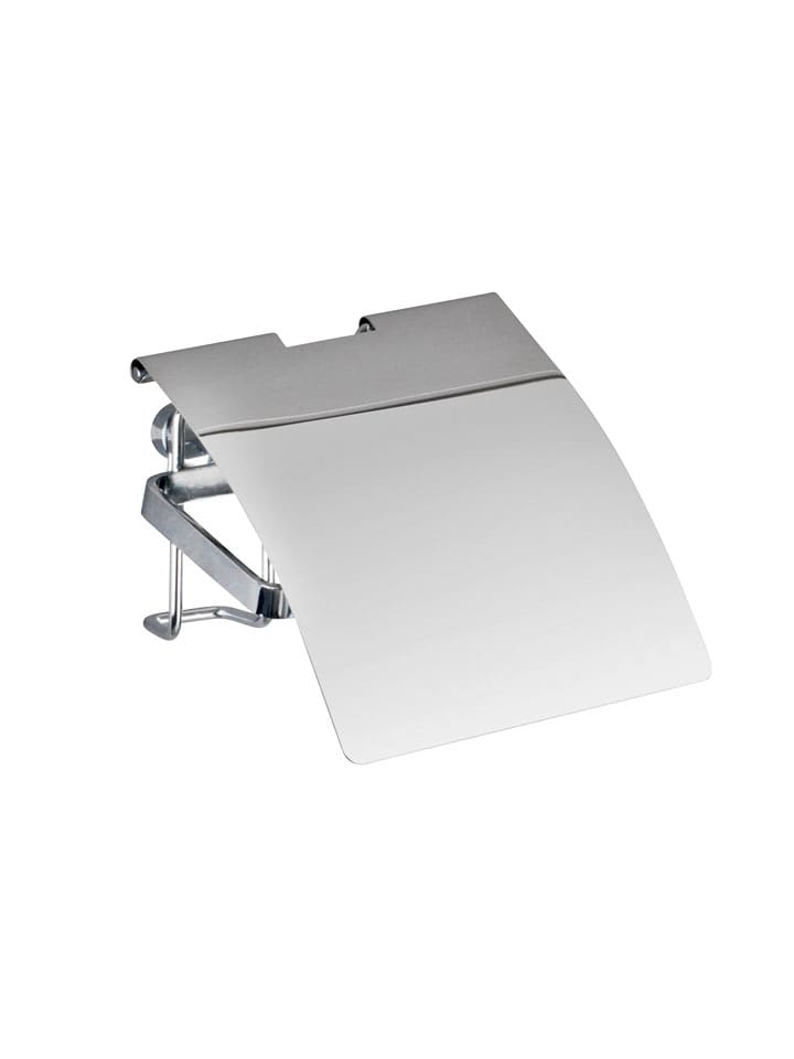 Wenko Toilettenpapierhalter in Silber - (B)13 x (H)9 x (T)12,5 cm - 24% | Badezimmer-accessoires
