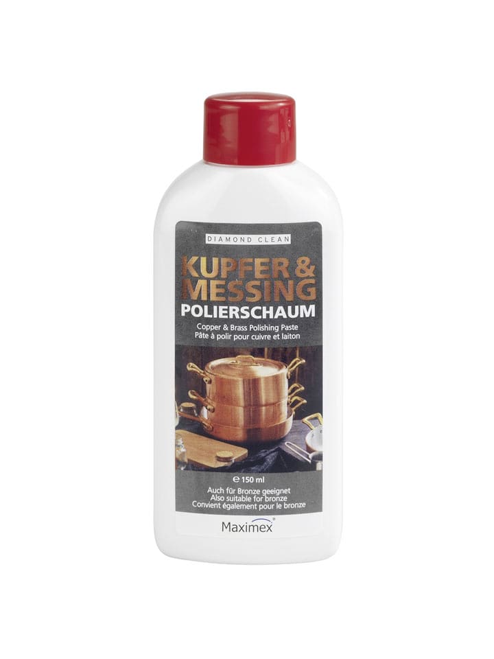 Maximex Kupfer- Messing- Polierschaum - 150 ml - 60% | Putzutensilien