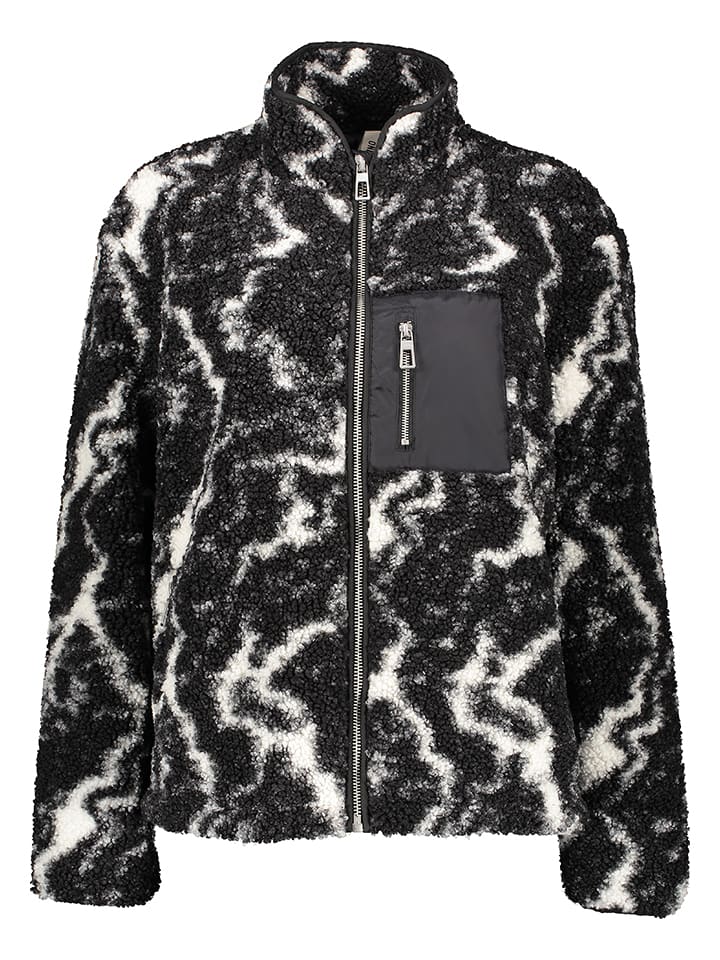 ONLY & SONS Fleecejacke in Schwarz - 51% | Größe M | Damenjacken
