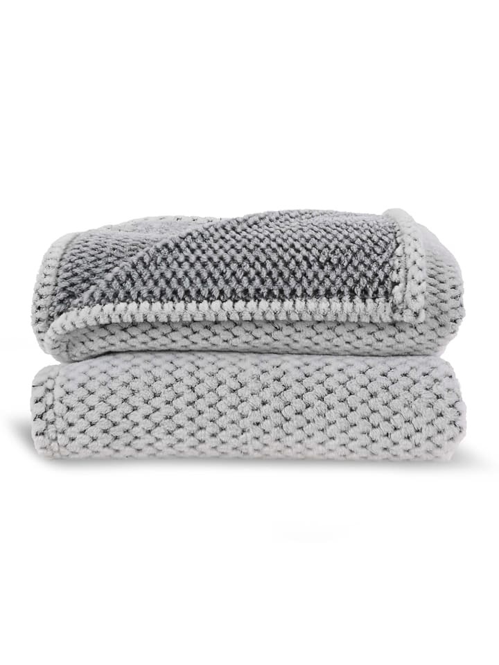 Sagaform Plaid ''Anni'' in Hellgrau - (L)170 x (B)130 cm - 14% | Decken