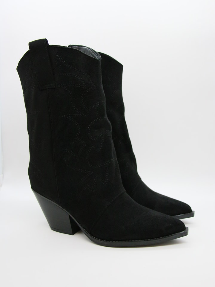 Bellucci Westernstiefel in Schwarz - 70% | Größe 38 | Damen-stiefel