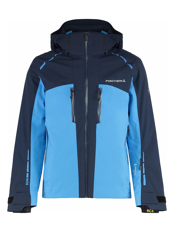 Fischer Ski-/ Snowboardjacke "RC4" in Blau/ Dunkelblau - 63% | Größe S | Herren-outdoorjacken