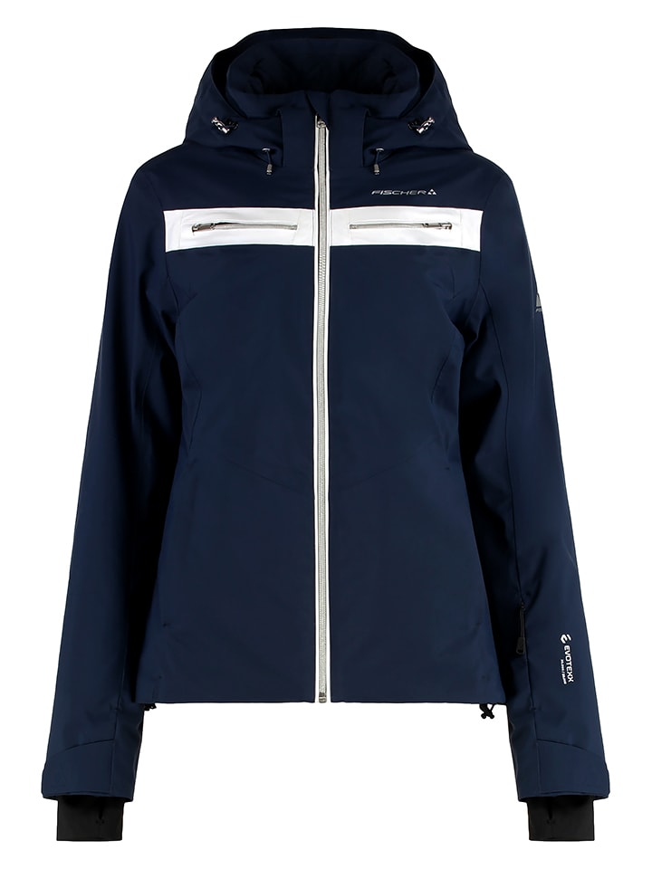 Fischer Ski-/ Snowboardjacke "Luna" in Dunkelblau - 54% | Größe M | Damen-outdoorjacken