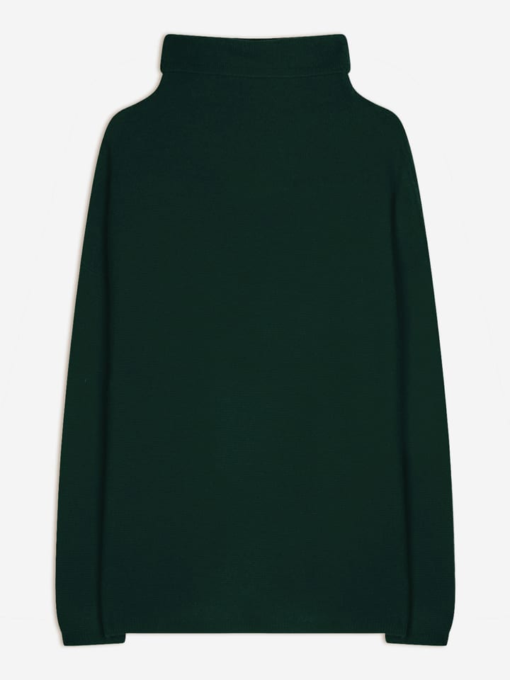 Just Cashmere Kaschmir-Rollkragenpullover "Blantyre" in Dunkelgrün - 60% | Größe M | Damen-pullover-cardigans