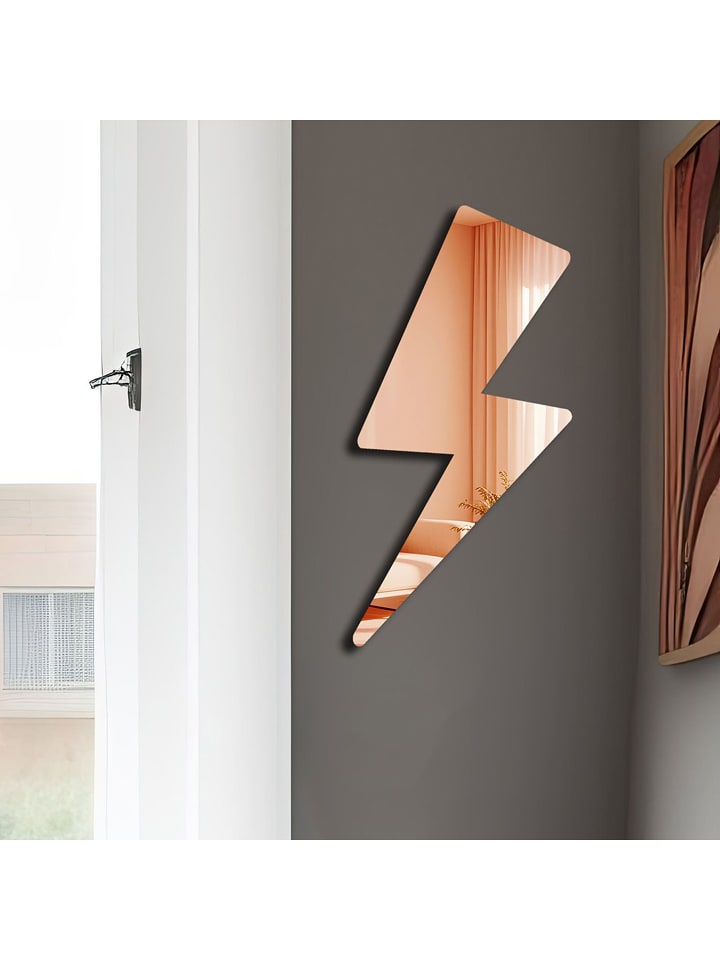 Wallity Spiegel in Orange - (L)60 x (B)30 cm - 63% | Spiegel