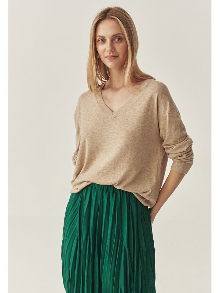 TATUUM Pullover in Hellbraun - 69% | Größe L | Damen-pullover-cardigans