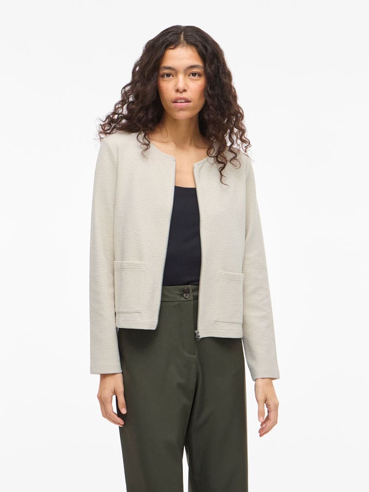 Vila Cardigan "Garden" in Creme - 42% | Größe S | Damen-pullover-cardigans