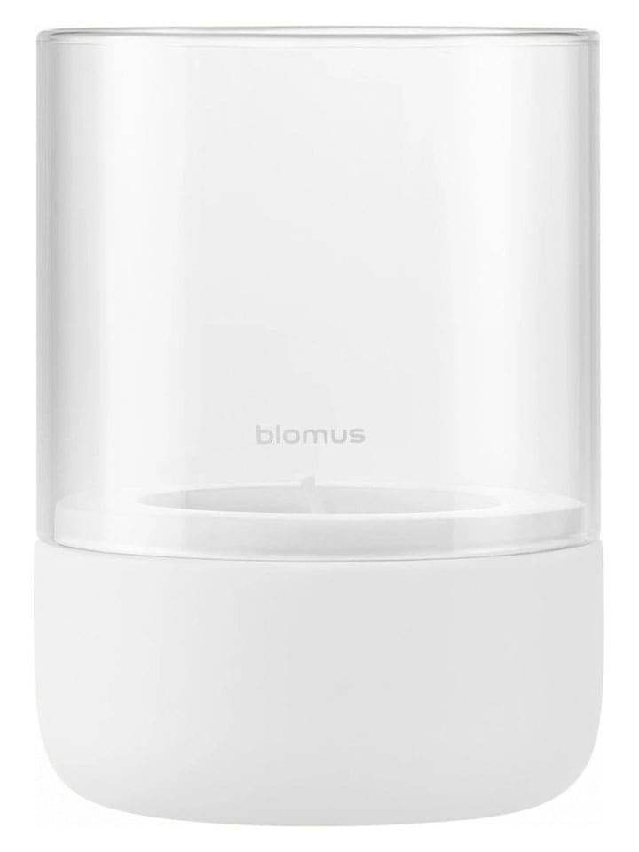 Blomus Windlicht ''Calma'' in Weiß - (H)14 x Ø 10 cm - 35% | Kerzen-vasen