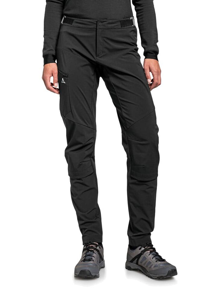 Schöffel Funktionshose "Tree Run" in Schwarz - 59% | Größe 38 | Damen-sporthosen